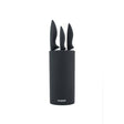 UTILITY KNIFE BLOCK (Round/Black) by Peterson Housewares & Artwares - Vysn