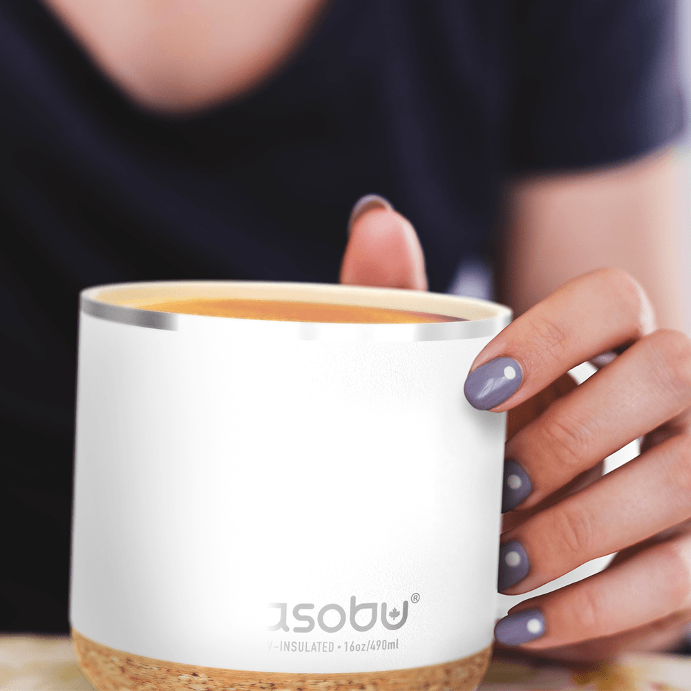 White Infinite Mug by ASOBU® - Vysn