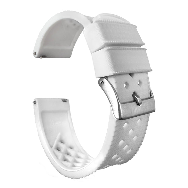 Withings Nokia Activité  and Steel HR | Tropical-Style 2.0 | White by Barton Watch Bands - Vysn