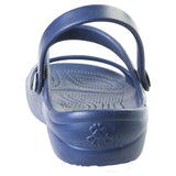 Women's 3-Strap Sandals - Navy by DAWGS USA - Vysn