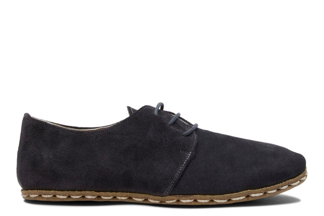 Women's Barefoot Grounding Lace-up Shoe / Slate by Raum - Vysn