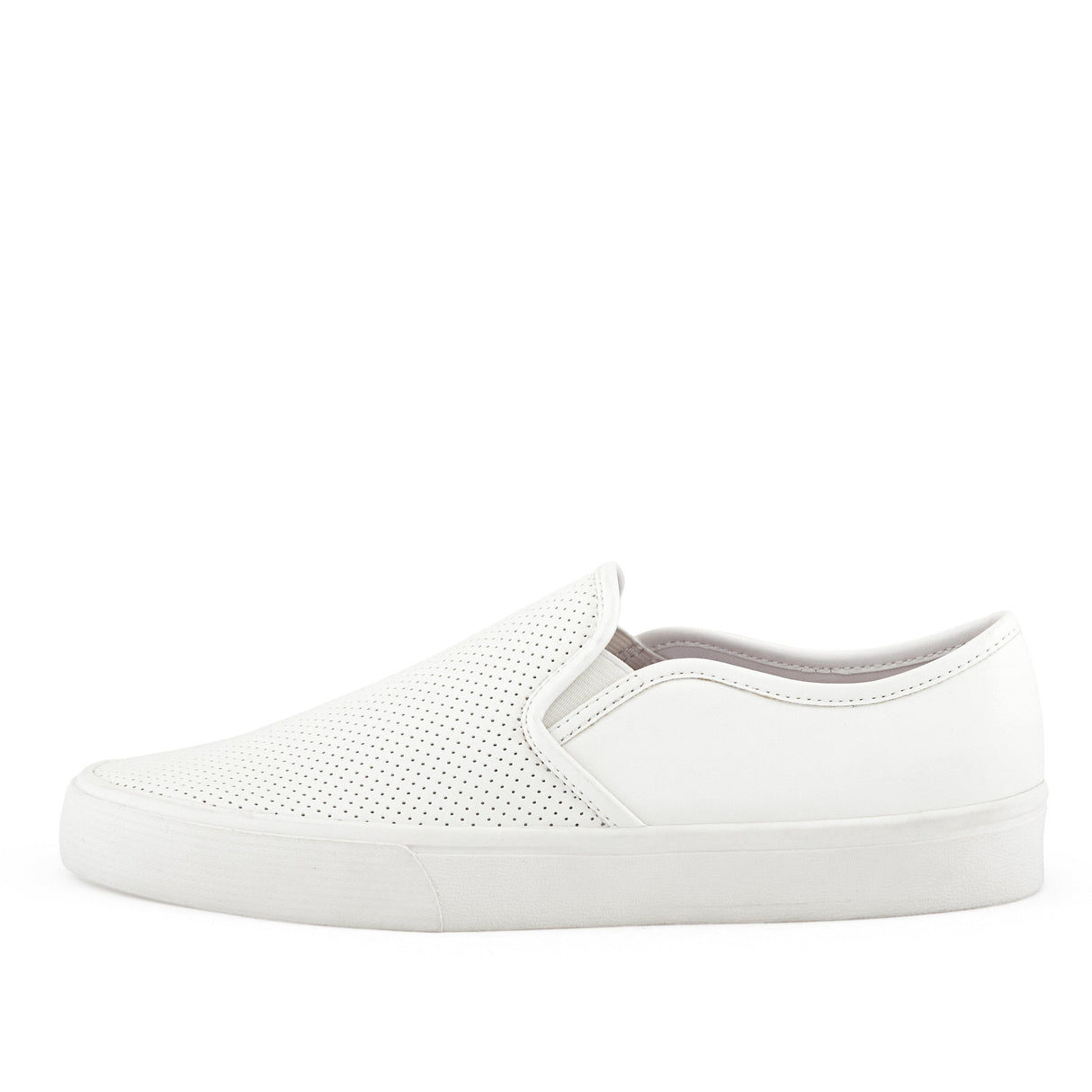 Women's Portland Perf Twin Gore Sneaker White by Nest Shoes - Vysn