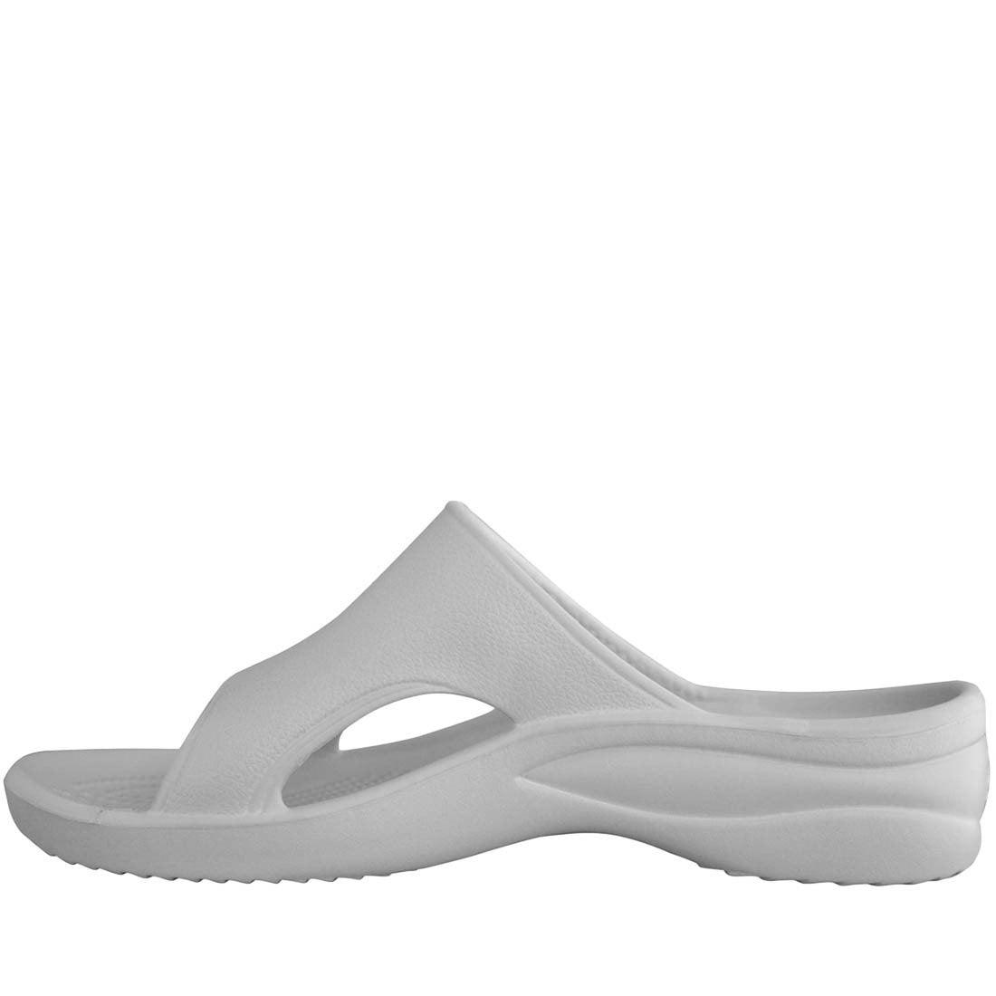 Women's Slides - White by DAWGS USA - Vysn