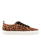 Women's Vancouver Wide Lace Sneaker Leopard by Nest Shoes - Vysn