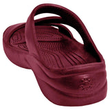 Women's Z Sandals - Burgundy by DAWGS USA - Vysn