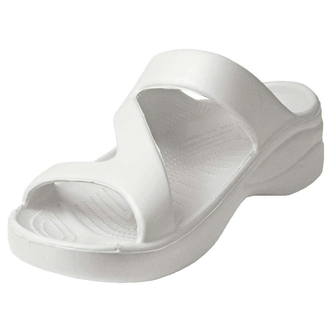 Women's Z Sandals - White by DAWGS USA - Vysn