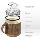 Wood Infinite Mug by ASOBU® - Vysn