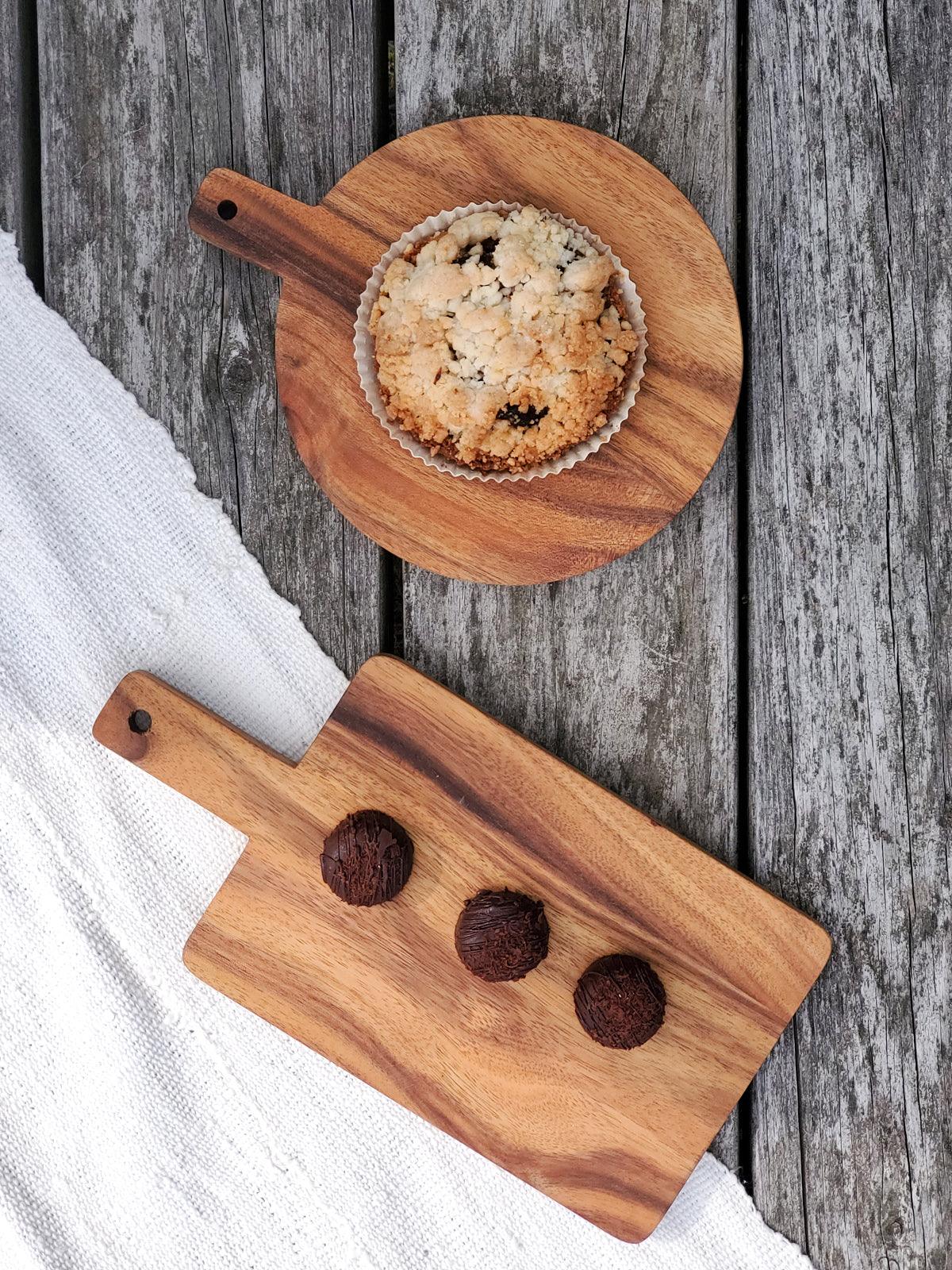 Wooden Serving Board - Small by KORISSA - Vysn