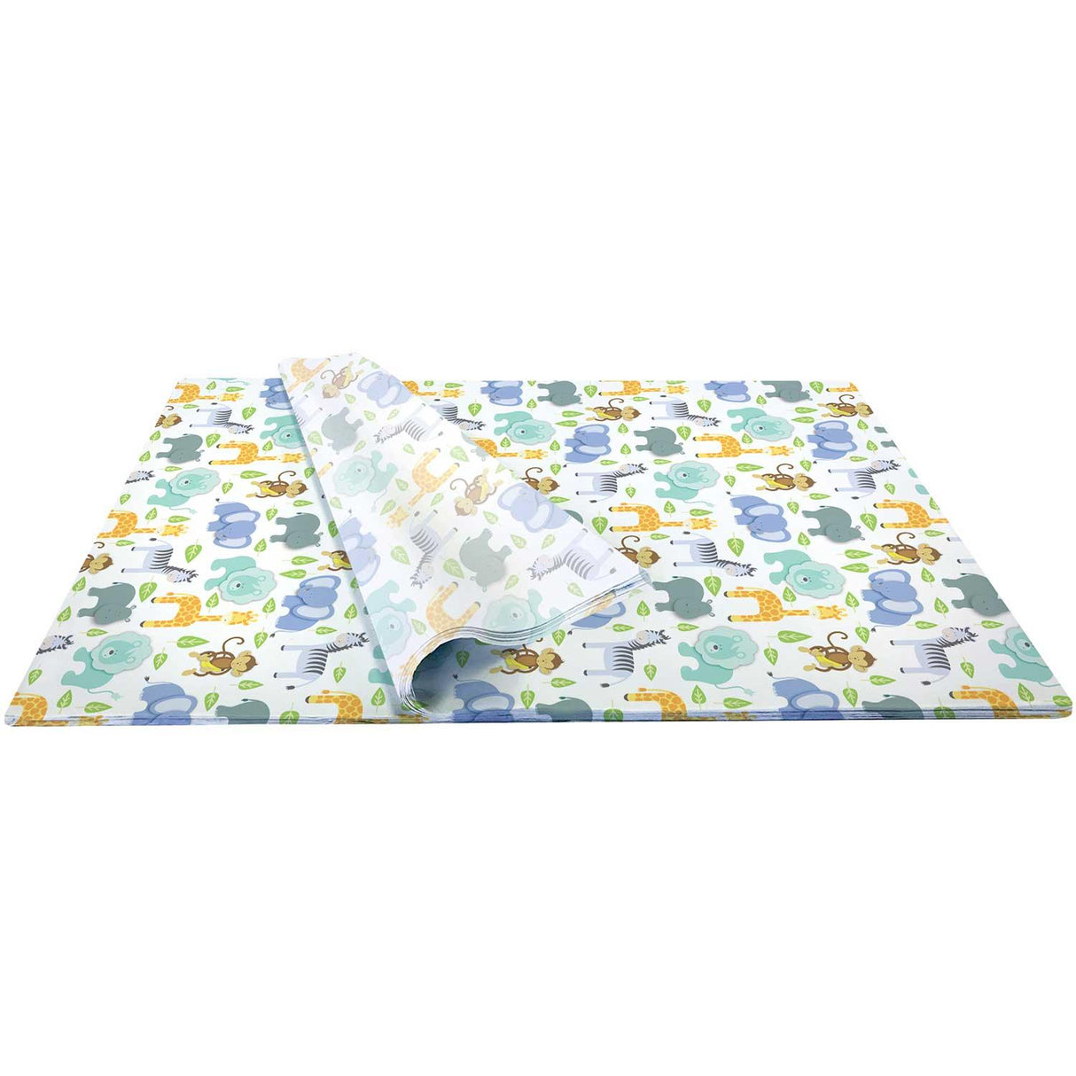 Zoo Animals 20" x 30" Baby Gift Tissue Paper by Present Paper - Vysn